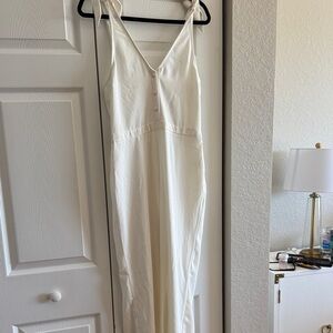 cupcakes & cashmere Ivory Sleeveless Jumpsuit
